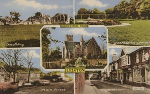 Greetings From Leiston Suffolk Postcard