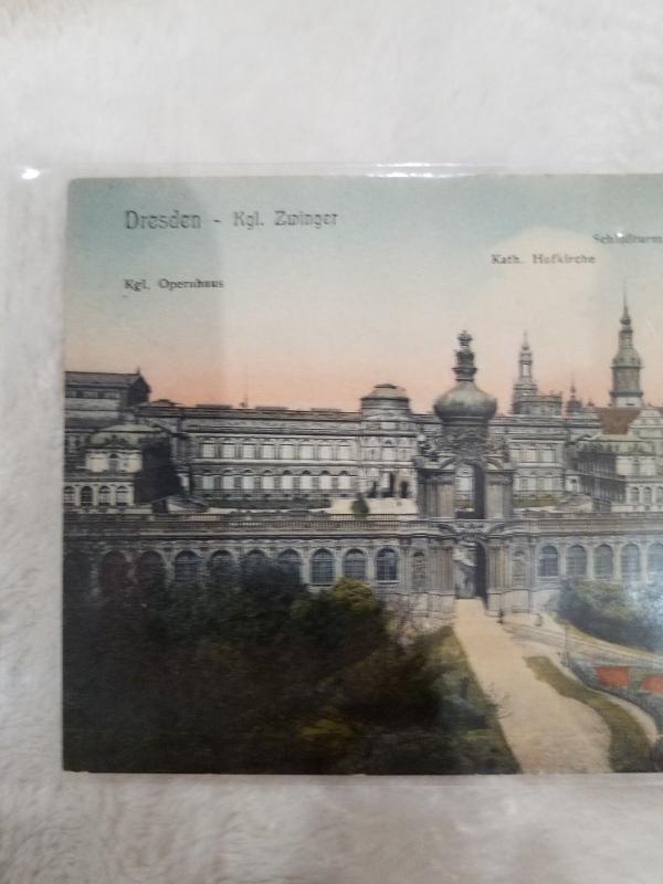 Antique Postcard, Dresden - Kgl. Zwinger