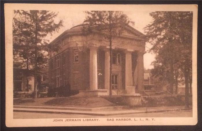 John Jermain Library, Sag Harbor, Long Island, N.Y. 1922