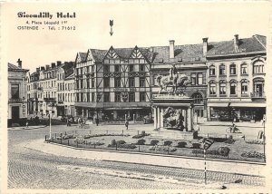 Lot196 piccadilly hotel ostend ostende belgium real photo