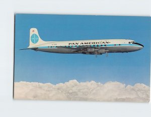 Postcard Pan Am's DC-78 Clipper, Pan American Airways