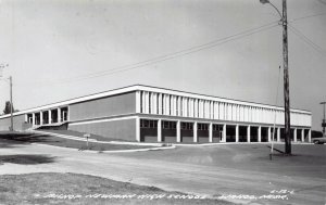 Real Photo Postcard Bishop Newman High School in Wahoo, Nebraska~130888