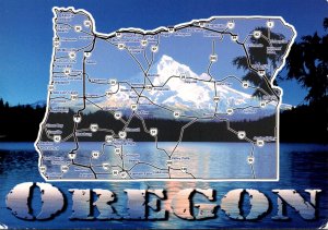 Oregon State Map