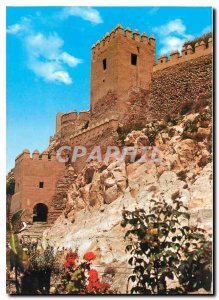 Postcard Modern Almeria Alcazaba