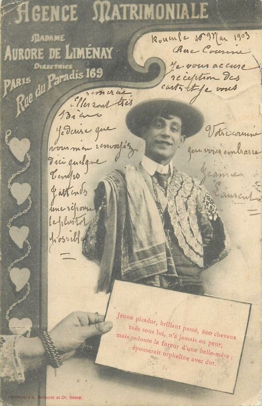 Matrimonial agencies announcements celibates war bachelors litanies to marry