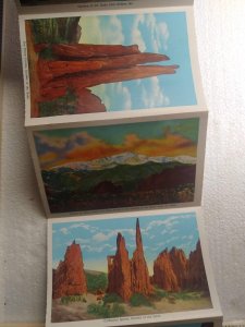 Postcard Folder Interior, Garden of the Gods, Colorado Springs, Colorado