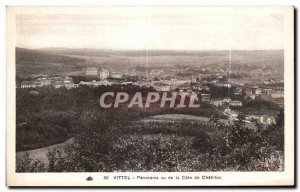 Old Postcard Vittel Panorama seen from the Cote de Chatillon