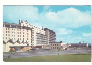 Hotel-Dieu St Vallier Hospital, Chicoutimi, Quebec, Vintage Chrome Postcard