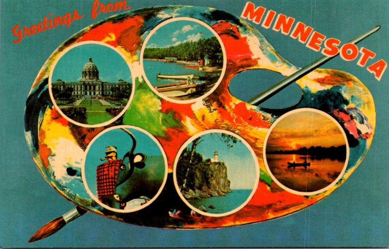 Minnesota Greetings With Multi View