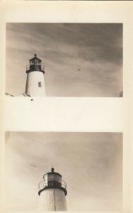 RP; PEMAQUID, Maine, 1931; 20s; Lighthouse, split views