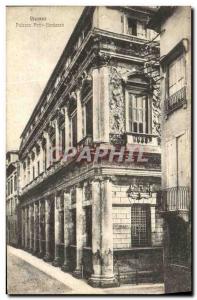 Postcard Old Vicenza Palazzo Barbaran Potto