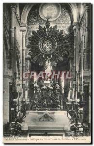 Old Postcard Albert Basilica of Our Lady of the Brebieres & # 39Ostensoir