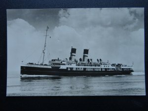 Shipping S.S. MECKLENBURG Zeeland Steamship Company - Old RP Postcard