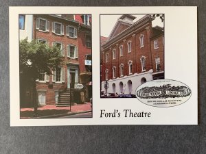 Ford's Theatre Washington DC Chrome Postcard H2270081738