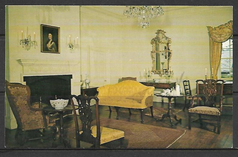 Maryland, Annapolis - Hammond-Harwood House - White Drawing Room - [MD-038]