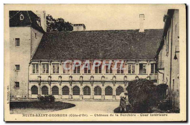 Old Postcard Nuits Saint Georges Chateau De La Berchere inner Cost