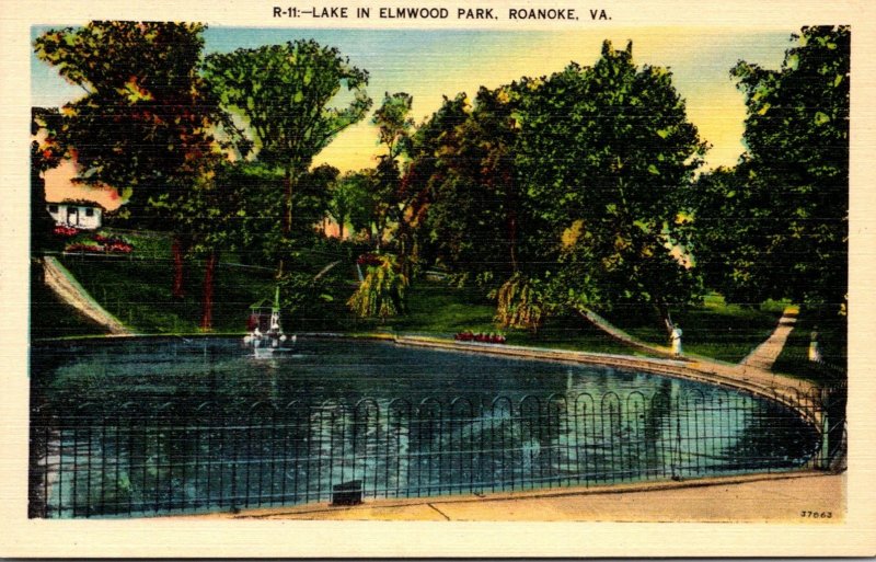 Virginia Roanoke Lake In Elmwood Park