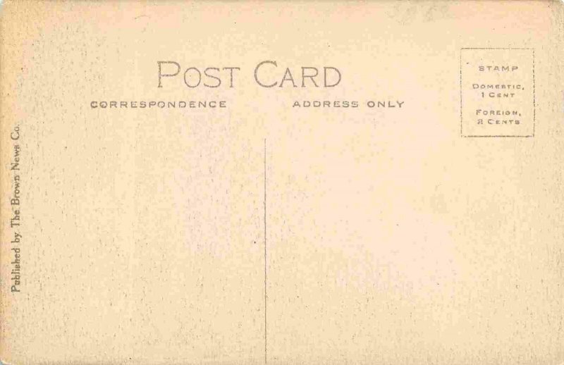 Union Railroad Depot El Paso Texas postcard