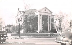 Governors Mansion - Cheyenne, Wyoming WY  