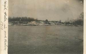 HIGH WATER 1911 NY STATE ANTIQUE REAL PHOTO POSTCARD RPPC