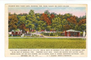 TN - Rockwood. Brick Tourist Camps & Gas Station ca 1930's