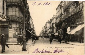 CPA AGEN-Boulevard de la Republique (264228)