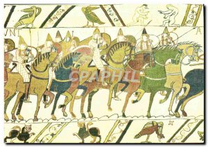 Modern Postcard Bayeux Tapestry of Queen Matilda The Norman cavalry s shaken