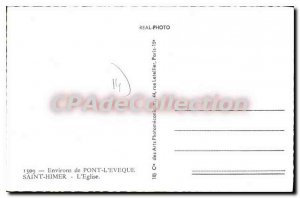 Old Postcard Pont L'Eveque Saint Himer Church