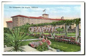 Old Postcard The Ambassador Los Angeles Cal