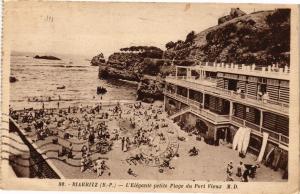 CPA BIARRITZ - L'Elegante petite Plage du Port Vieux (162891)