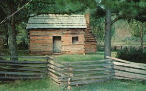 Vintage Postcard Abraham Lincoln Homestead Knob Creek Hodgenville Kentucky KY