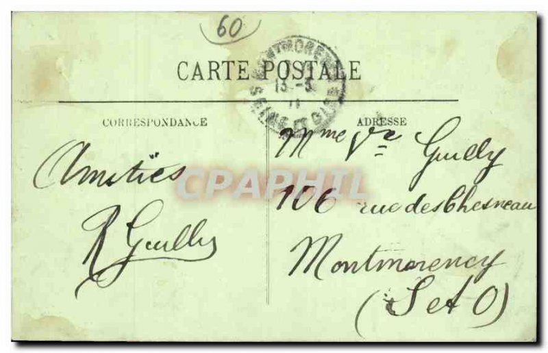 Old Postcard Chantilly Castle Chapel