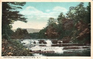Vintage Postcard 1929 Kaaterskill Rapids Waterfalls Catskill Mountains New York