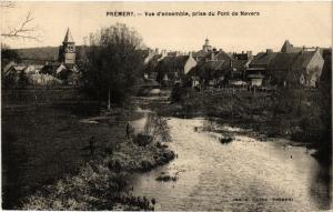 CPA PREMERY - Vue d'ensemble prise du Pont de NEVERS (518158)