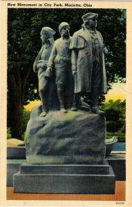 MARIETTA OHIO CITY PARK MONUMENT
