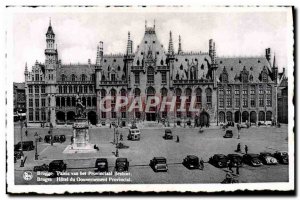 Postcard Old Bruges Hotel Du Provincial Government