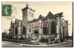 Old Postcard Dives View Of The Church