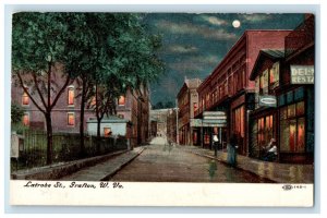 c1910 Latrobe St. Grafton West Virginia WV Unposted Antique Postcard 