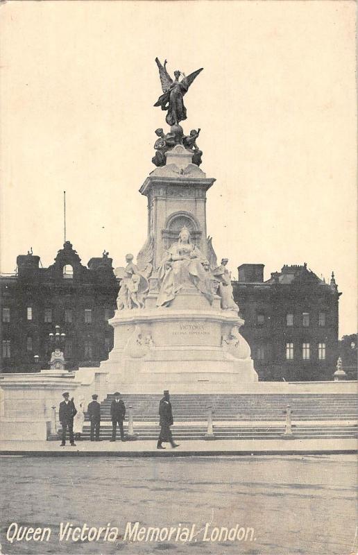 uk19401 queen victoria memorial london real photo uk