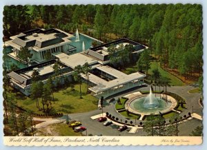 Pinehurst North Carolina Postcard World Golf Hall Fame Aerial View c1960 Vintage