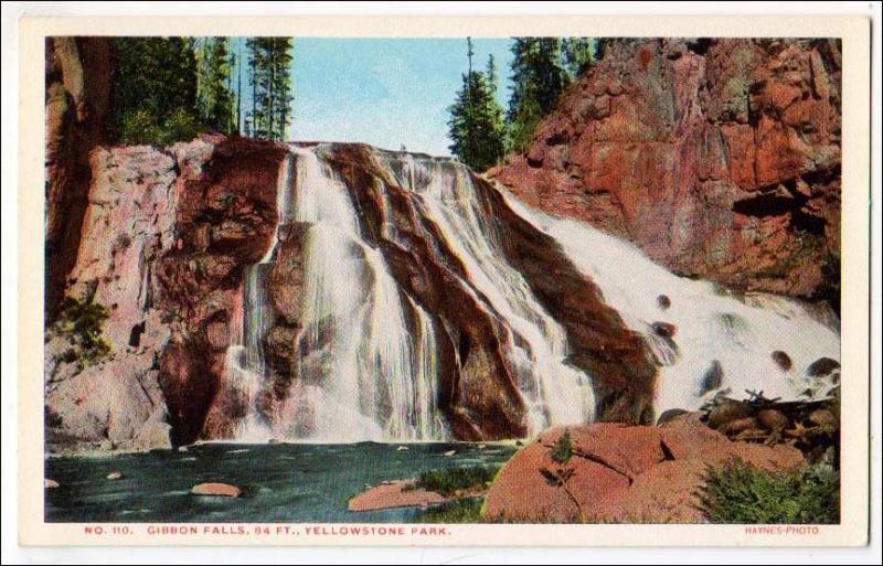 WY - Gibbon Falls, Yellowstone National Park