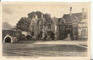 Northamptonshire Postcard - Rockingham Castle - The Entrance Front - Ref 19533A