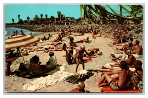 Vintage 1975 Postcard Beach at Estero Beach Hotel Resort Baja California Mexico