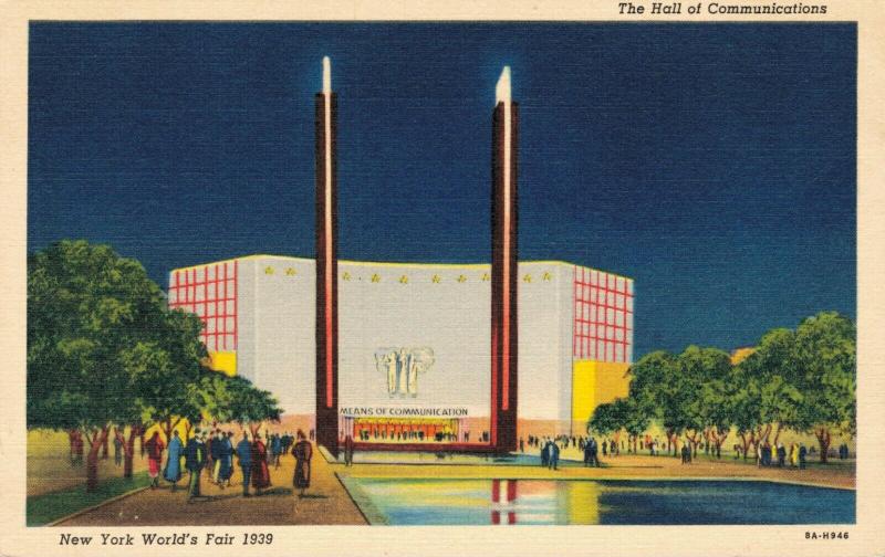 USA - New York World's Fair 1939 The Hall of Communications 01.87