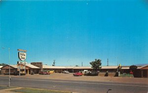 Portales New Mexico 1960s Postcard Sands Motel