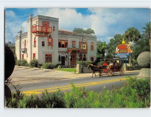 Postcard Zorayda Castle, St. Augustine, Florida