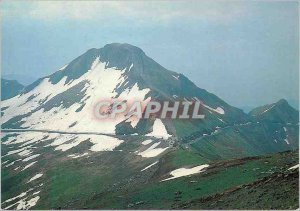 Modern Postcard Puy Mary (Cantal) (altitude 1787 meters) The view that we dis...