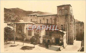 Postcard Old Church Thiers Saint Genes North Coast Lateral Portal