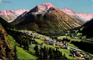 Switzerland Pontresina Panorama 1912