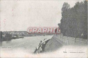 Old Postcard Panorama Vichy Bellerive